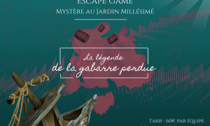 Mystère au Jardin Millésimé (format paysage)